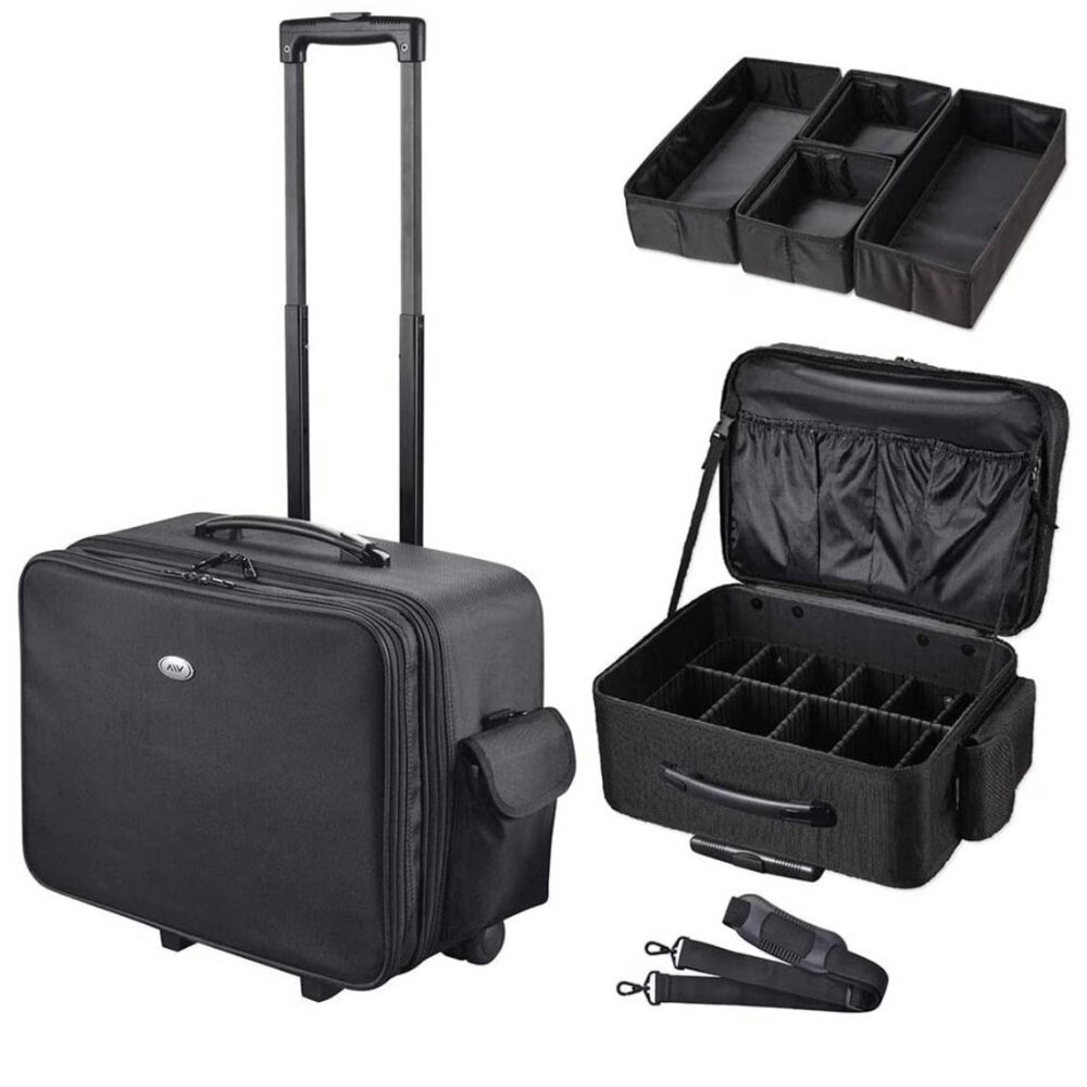 Rolling Soft Sided Makeup Case - image 1
